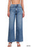 High Waist Wide Leg Straight Denim Jeans
