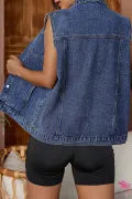 Pretty in Blue Vest