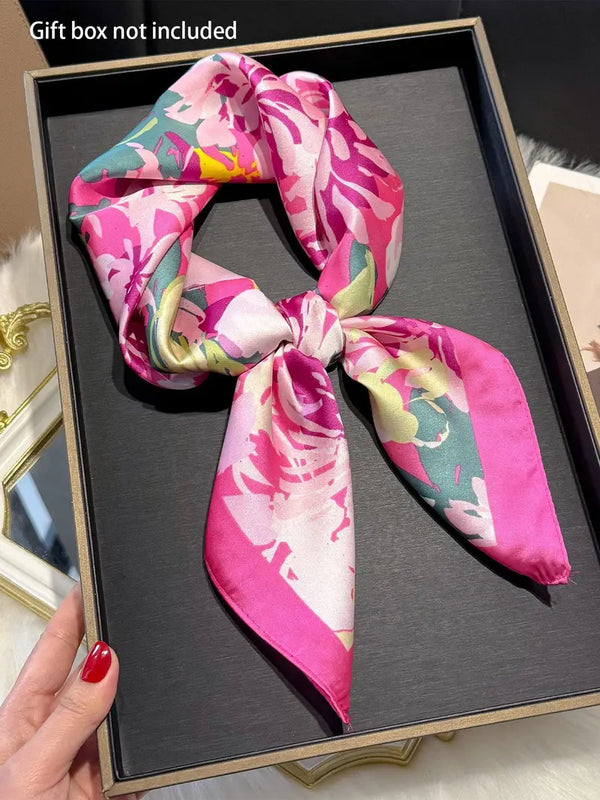 Pink Fashion Pattern Scarf