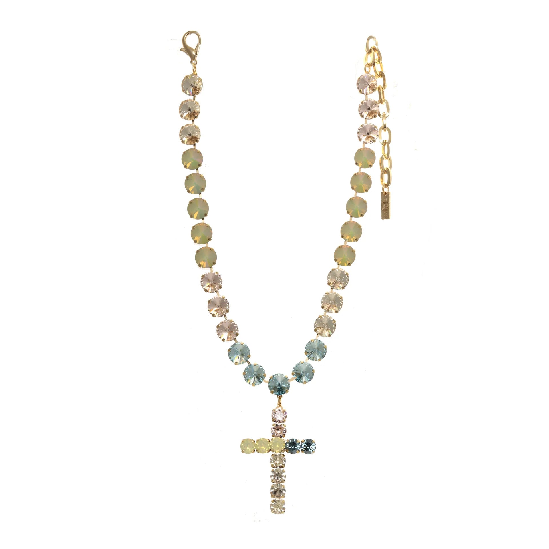 TOVA - Donatella Necklace in Champagne Aqua