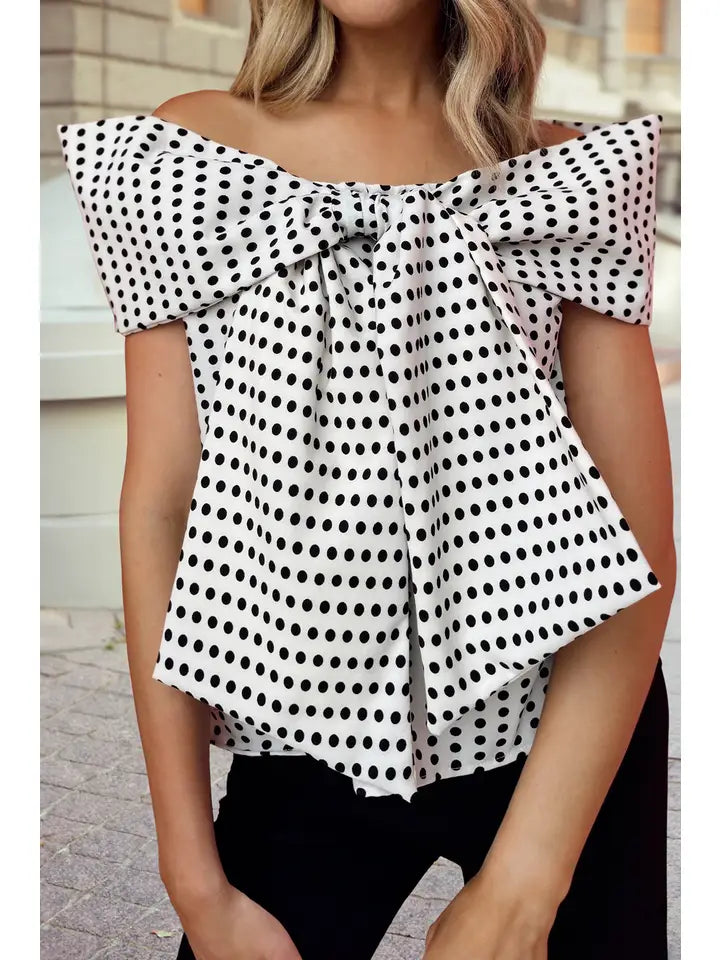 The Belle of the Ball Bow Top