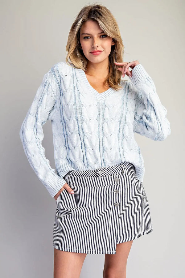Frosted Sky Sweater