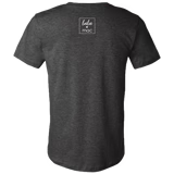 LULU MAC Faith Over Fear Dark Grey Heather Tee