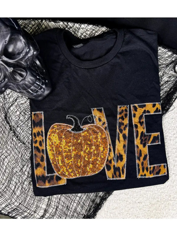 Fall Pumpkin Love Short Sleeve