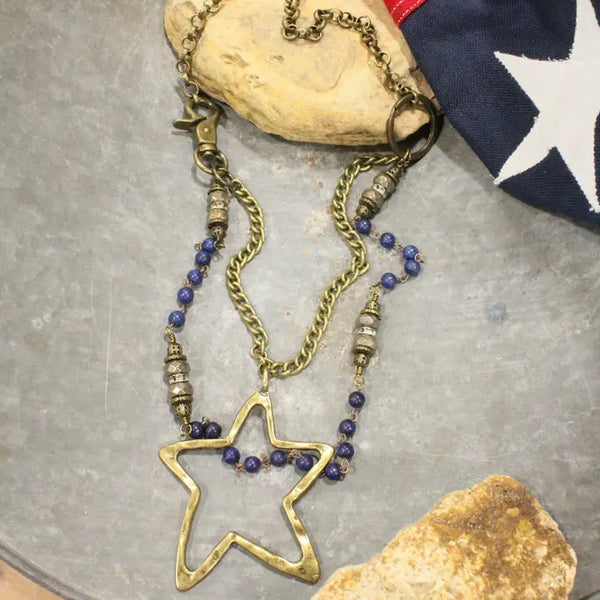 Falling Stars Layered Necklace