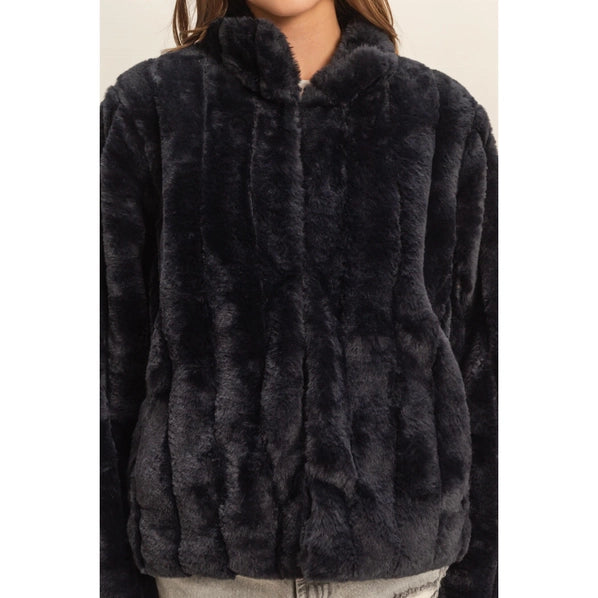 Faux Fur Jacket - 2 Colors