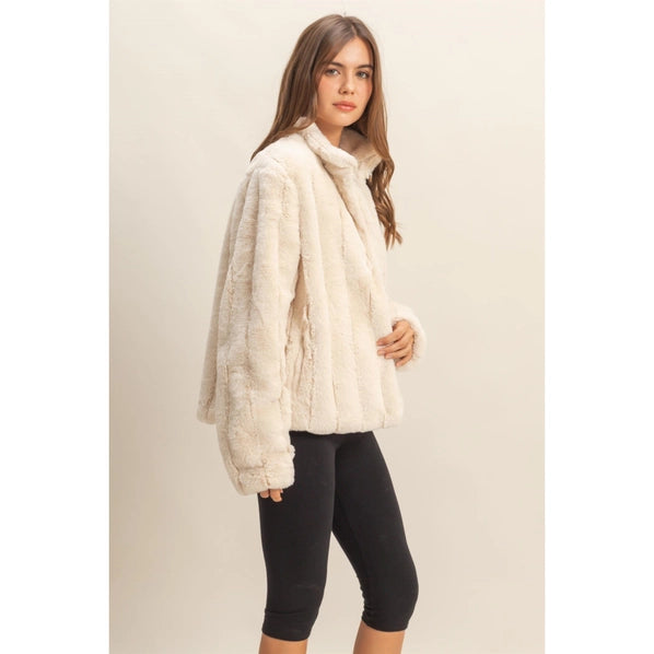 Faux Fur Jacket - 2 Colors
