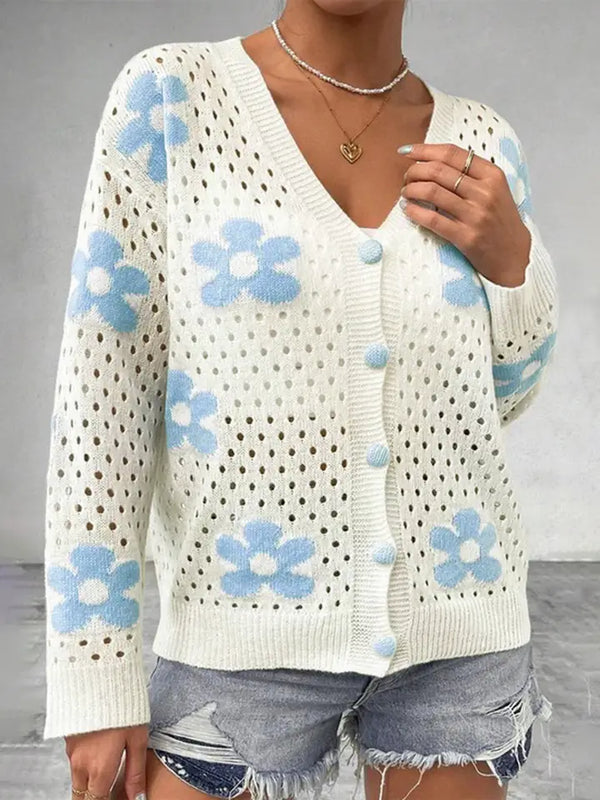 Garden Party Pointelle Cardigan