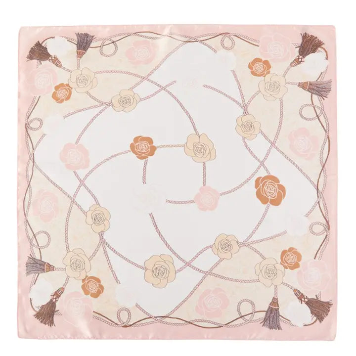 Flower and Rope Pattern Bandana