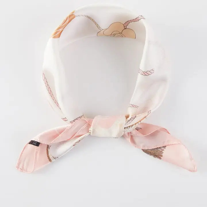 Flower and Rope Pattern Bandana