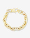 Melinda Maria - Frankie Pavè Chain Bracelet