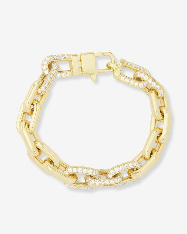 Melinda Maria - Frankie Pavè Chain Bracelet
