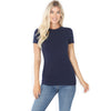 Basic Crew Neck Short Sleeve Tee