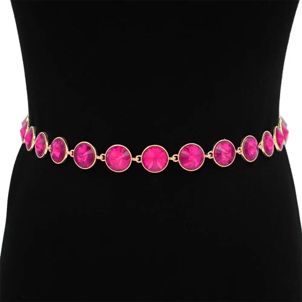 Bling Crystal Chain Belt
