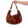 Hazel Hobo Shoulder Bag with Tassel