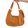 Hazel Hobo Shoulder Bag with Tassel