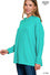 Hooded Brushed Melange Hacci Sweater - 5 Colors