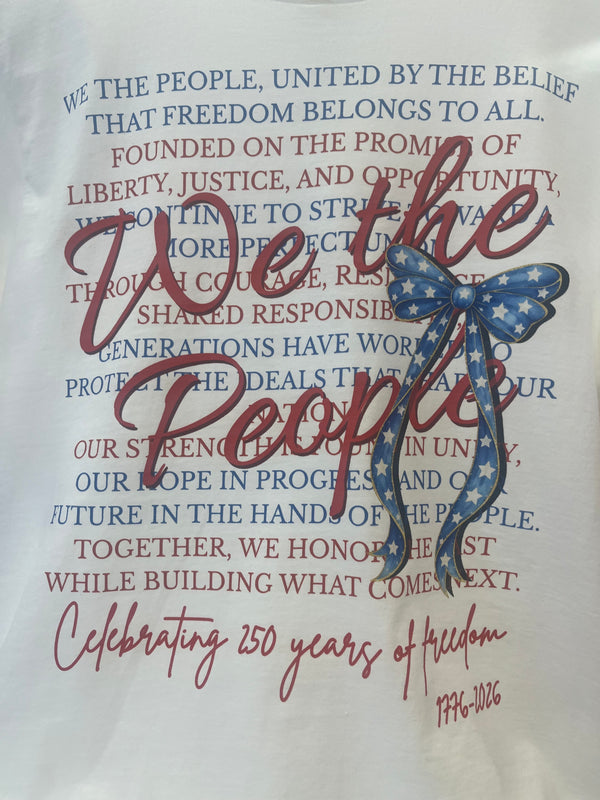 We the People Patriotic Tee