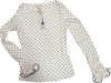 Ruffles & Dots Top, White