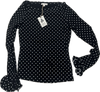 Ruffles & Dots Top, Black