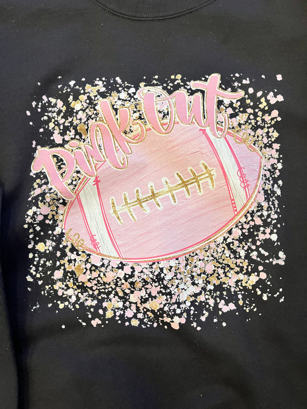 Pink Out  Graphic Sweatshirt