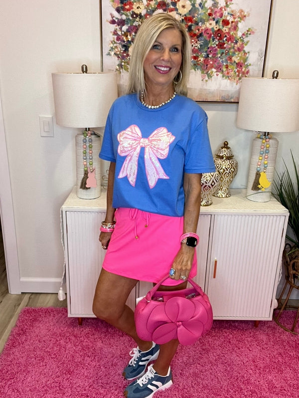 Sparkle in Bows Graphic Tee