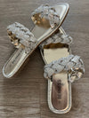 2 Band Rhinestone Sandal / Summer Cocktails
