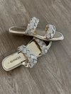 2 Band Rhinestone Sandal / Summer Cocktails