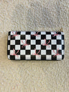 Trendy Bow Ribbon Vegan Leather Long Wallet 2 Designs