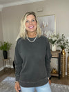 French Terry Pigment Dye & Enzyme Washing Pullover