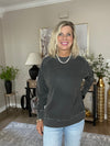 French Terry Pigment Dye & Enzyme Washing Pullover