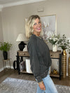 French Terry Pigment Dye & Enzyme Washing Pullover