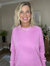 French Terry Pigment Dye & Enzyme Washing Pullover