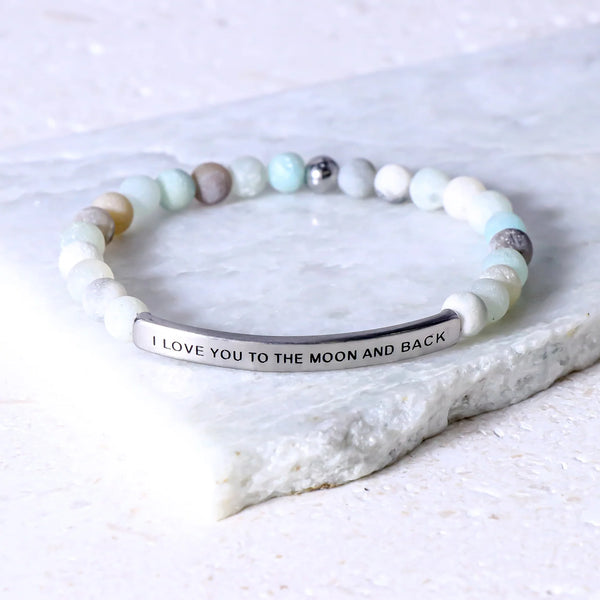 I Love You To The Moon And Back Bracelet