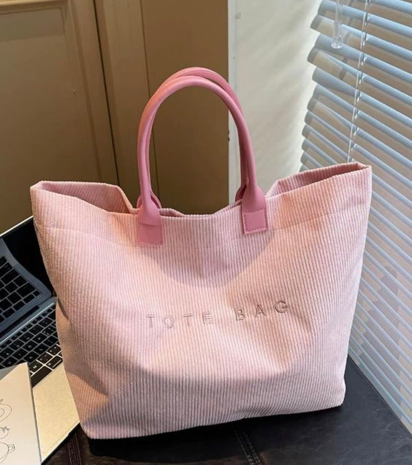 Striped Tote Bag