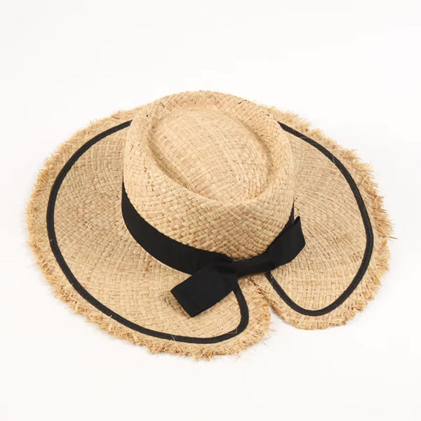 Midnight Ribbon Sun Hat