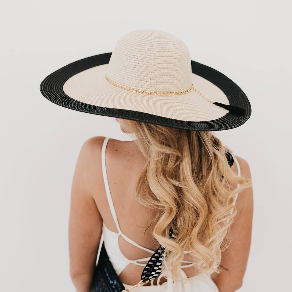 Miami Luxe Chain Floppy Hat