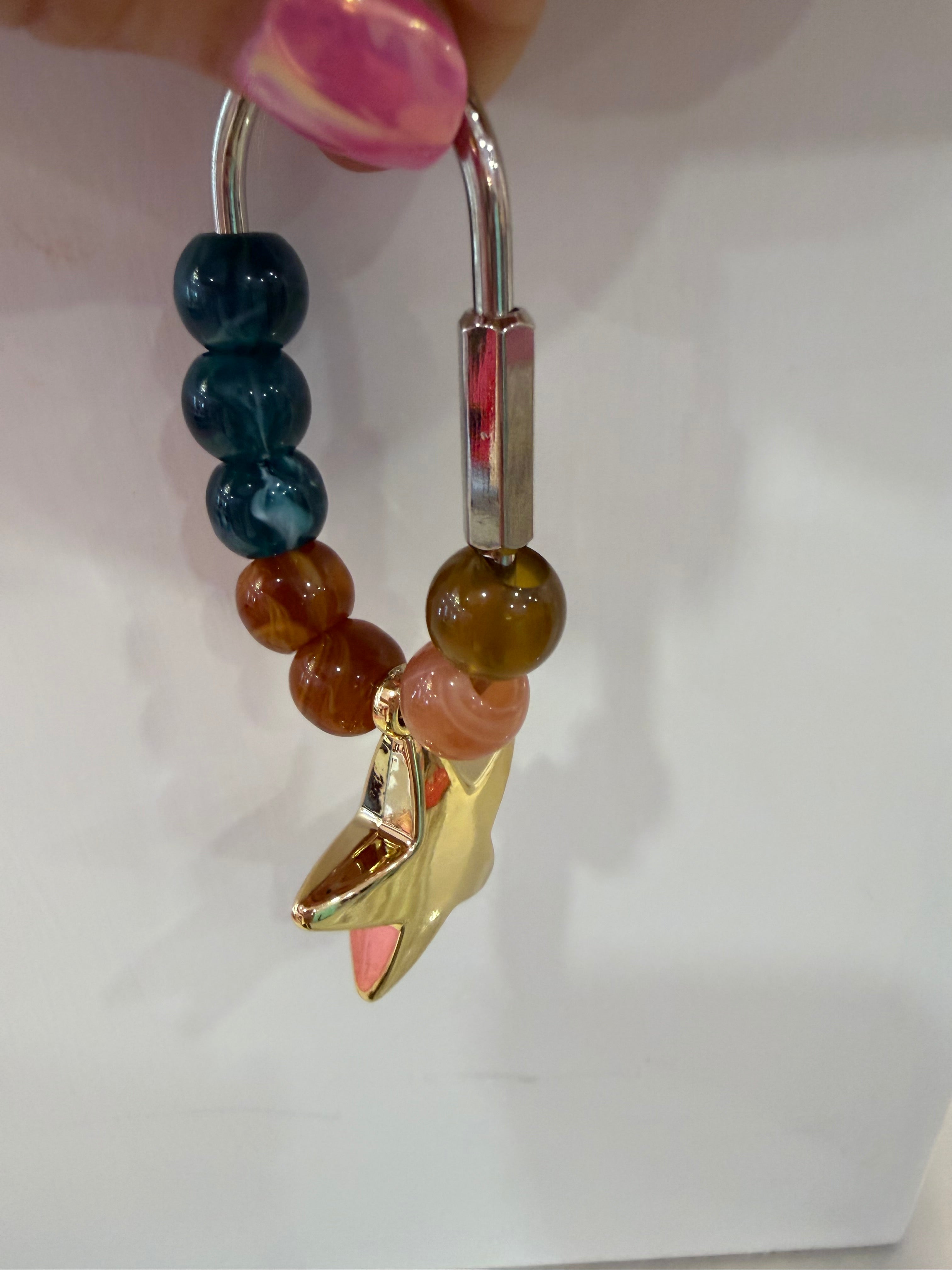 State South Beaded Bag Charm or Key Chain