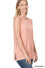 Sleeveless Side Slit Top - Zenana