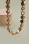 Irregular Shape Chuncky Beaded Necklace
