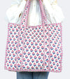 Jane Tote Blue/Pink by Farylina