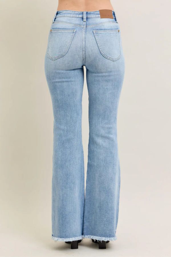 Judy Blue Raw Hem Flare