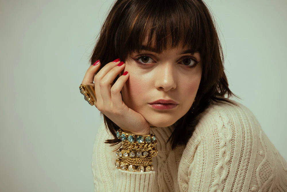 TOVA - Keira Cuff in Champagne 