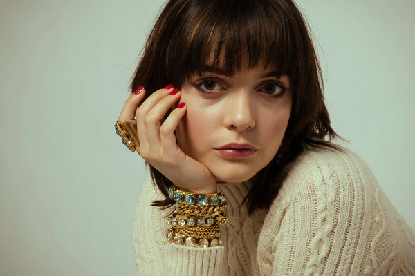 TOVA - Keira Cuff in Champagne 