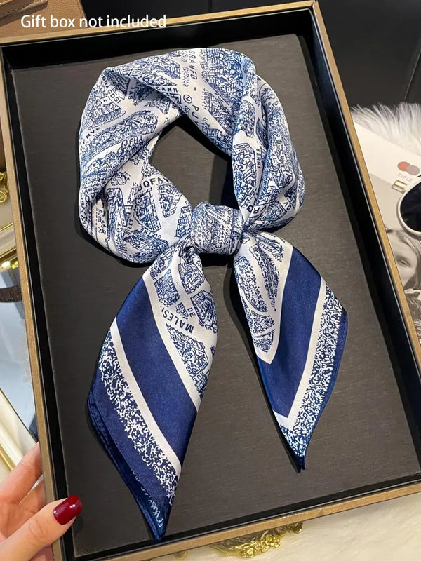 Letter Pattern Scarf