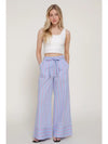 Weekend Escape Stripe Pants, Blue