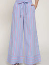 Weekend Escape Stripe Pants, Blue