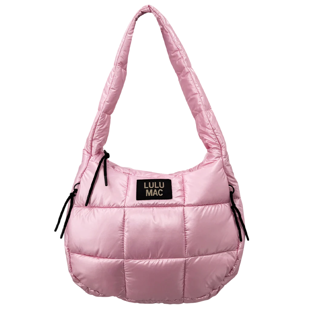 LULU MAC Puffer Metallic Tote-3 Color Options