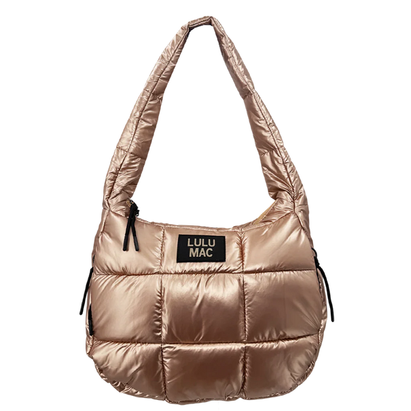 LULU MAC Puffer Metallic Tote-3 Color Options