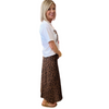 Leopard Animal Print Long Skirt